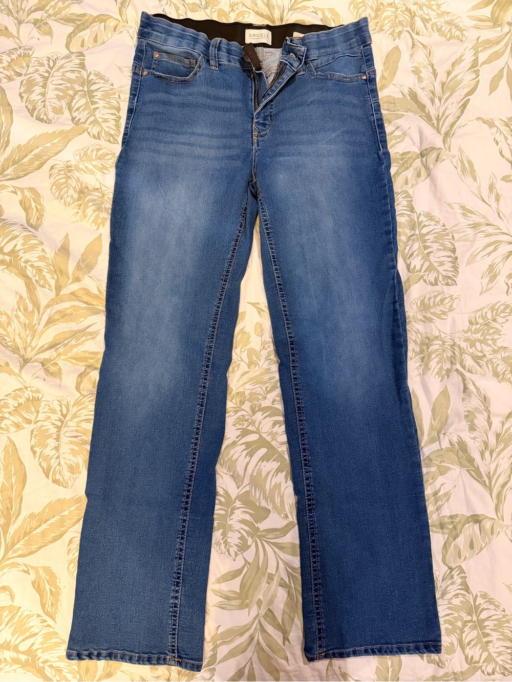 Angels Blue Sculpt Miniboot Leg Denim Jeans
